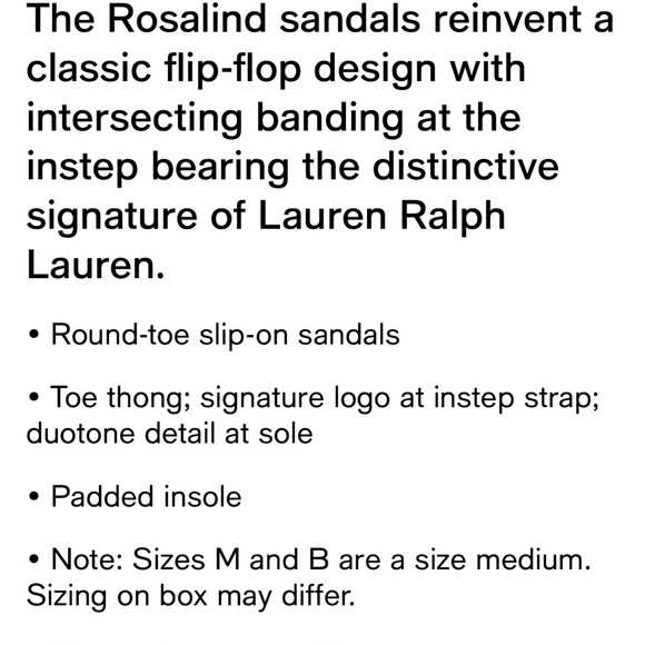 ♥️Like New! LAUREN RALPH LAUREN Rosalind Lauren Red Sandals in Size 6♥️ - Picture 8 of 12